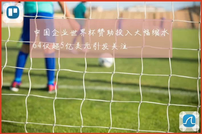 中国企业世界杯赞助投入大幅缩水64仅超5亿美元引发关注